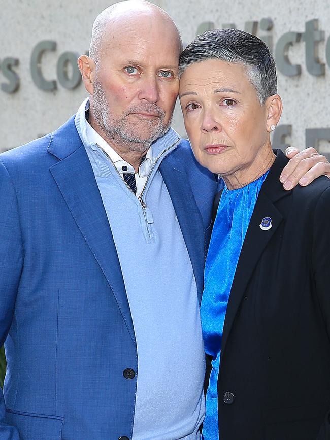 esse Bird’s parents John and Karen Bird. Picture: Ian Currie