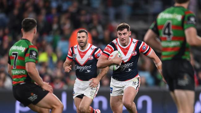 Roosters forward Fletcher Baker will join the Broncos in 2024. Credit: NRL Images.