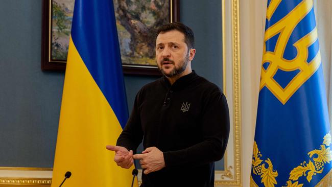 Ukraine President Volodymyr Zelensky in Kyiv earlier this year. Picture: NewsWire