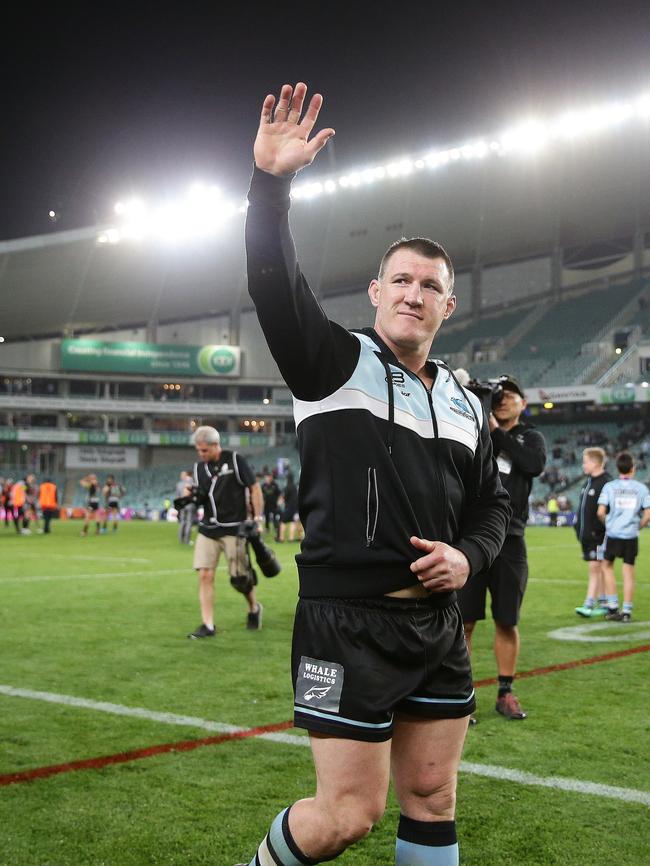 Gallen was forced from the field early in the second half win over Penrith. Picture: Brett Costello