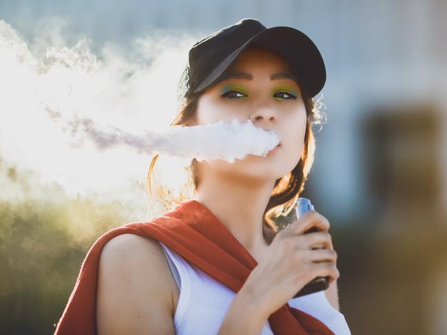 Vaping is legal but products with nicotine need a prescription. Picture: iStock