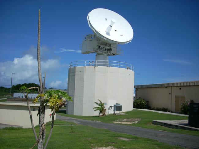 C-Band Radar AN/FPS-34 used to track satellites. Picture: Australian Defence Force