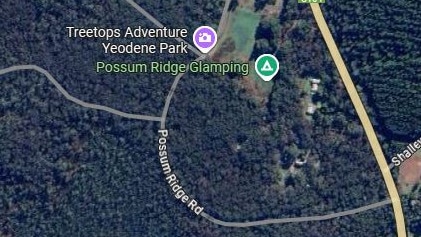 Possum Ridge Rd in Yeodene. Photo: Google.