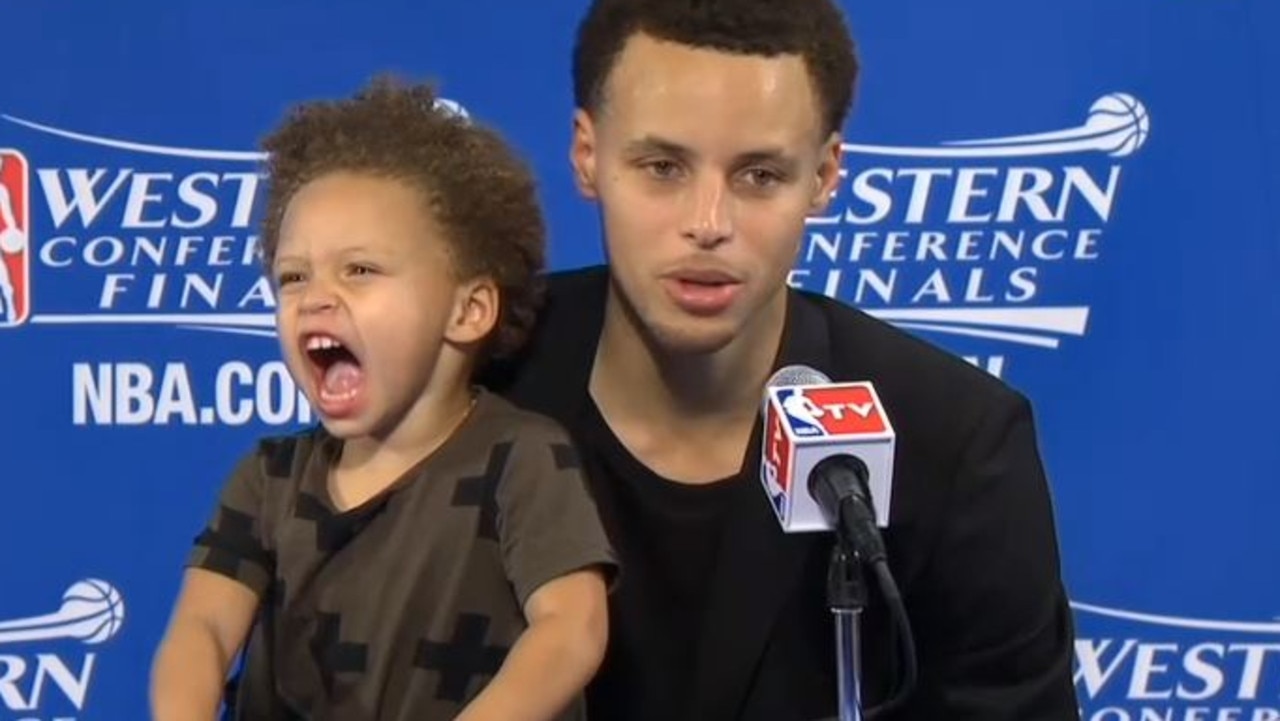 Riley Curry Is The Real MVP Of The NBA Finals, Steals Show Yet Again