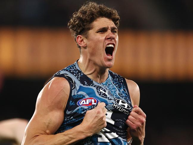 Carlton beast’s historic night in big Blues win