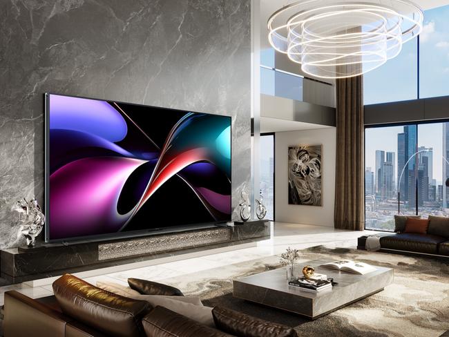 Hisense 116 inch TV to go on sale in Australia.