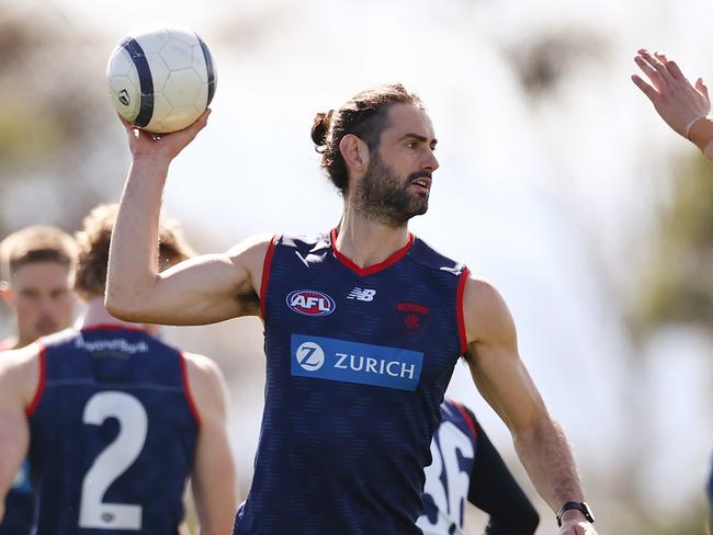 Brodie Grundy is heading to Sydney. Picture: Michael Klein.