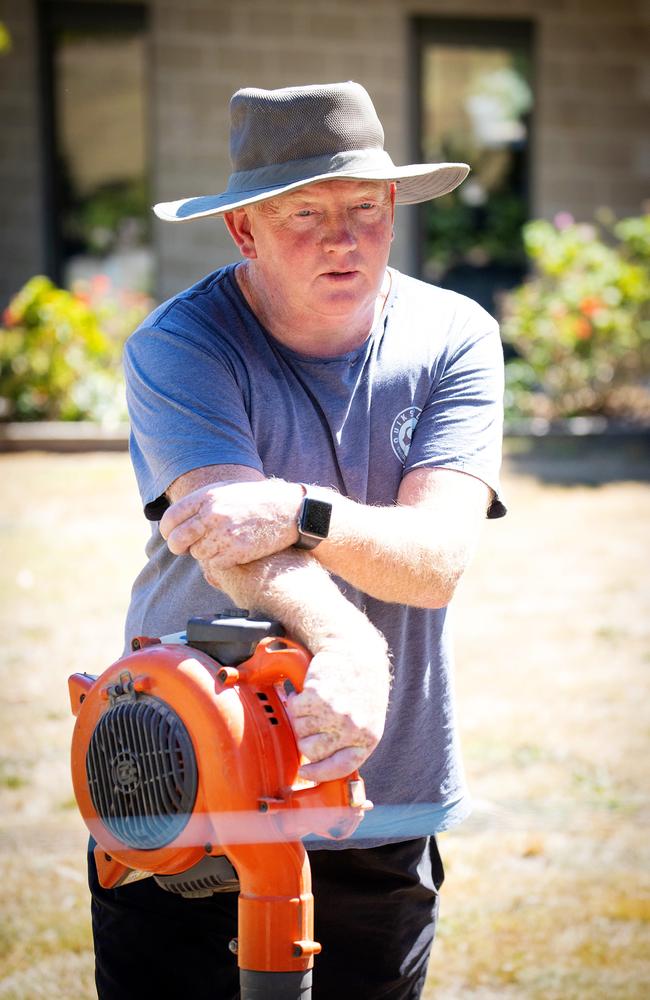 Michael Murphy outside his Ballarat home on Friday. Picture: Mark Stewart