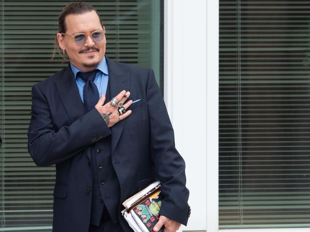 A jury ruled largely in favour of Johnny Depp during the six-week trial in Virginia last year. Picture: Cliff Owen/Consolidated News Pictures/Getty Images