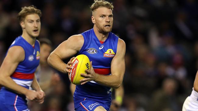 A second-round pick isn’t enough for Essendon to secure Jake Stringer. Picture: Michael Klein