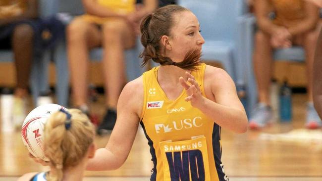 COULD PLAY: Sunshine Coast Lightning training partner Ashlee Unie was named  in the extended squad for the club's game against Firebirds. Picture: Barry John Alsop