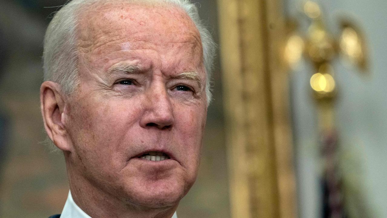 US President Joe Biden. Picture: Andrew Caballero-Reynolds/AFP