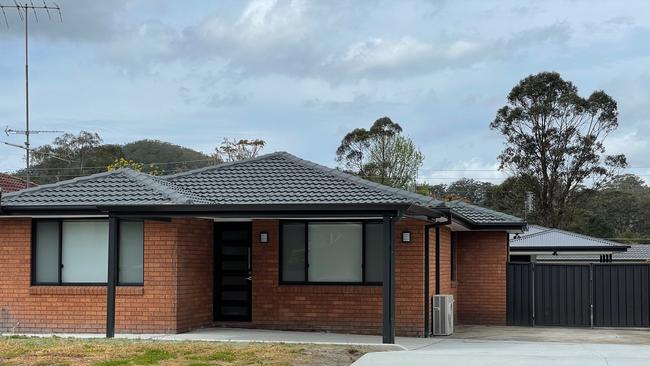 The house on Gilda Drive, Narara, where Paul and Julia Bamforth sexually abused the boy over a number of years. Picture: NewsLocal