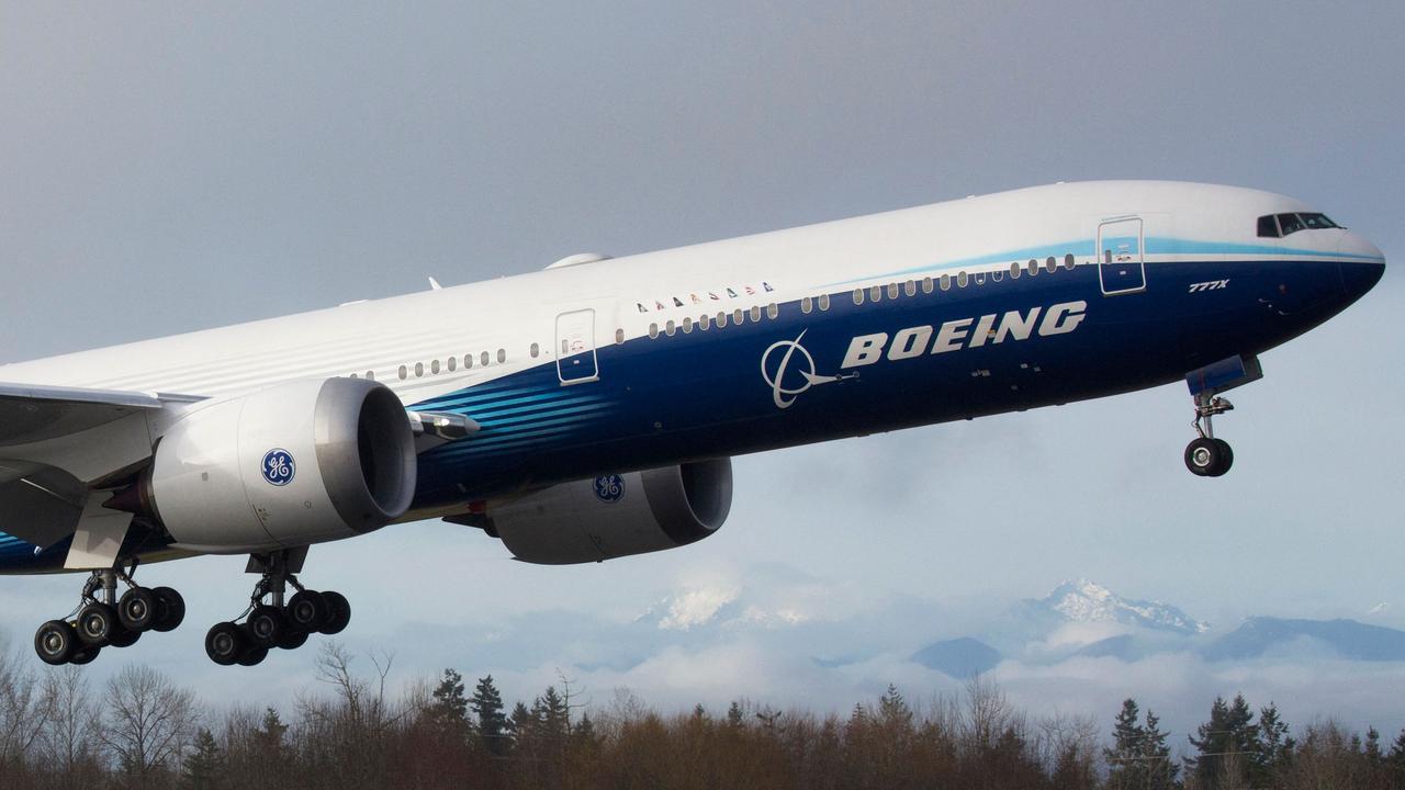 US investigators on Thursday sanctioned Boeing for revealing details of a probe into a 737 MAX midair blowout and said they would refer its conduct to the Justice Department, prompting the embattled planemaker to issue an apology. Picture: Jason Redmond / AFP