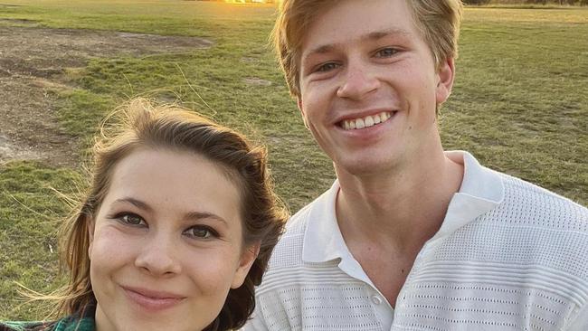 Bindi Irwin and brother Robert (both pictured) have followed in their dad’s footsteps.