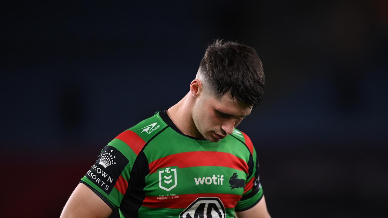 South Sydney halfback Lachlan Ilias has struggled to have an impact for the Bunnies over the first two games. NRL Imagery