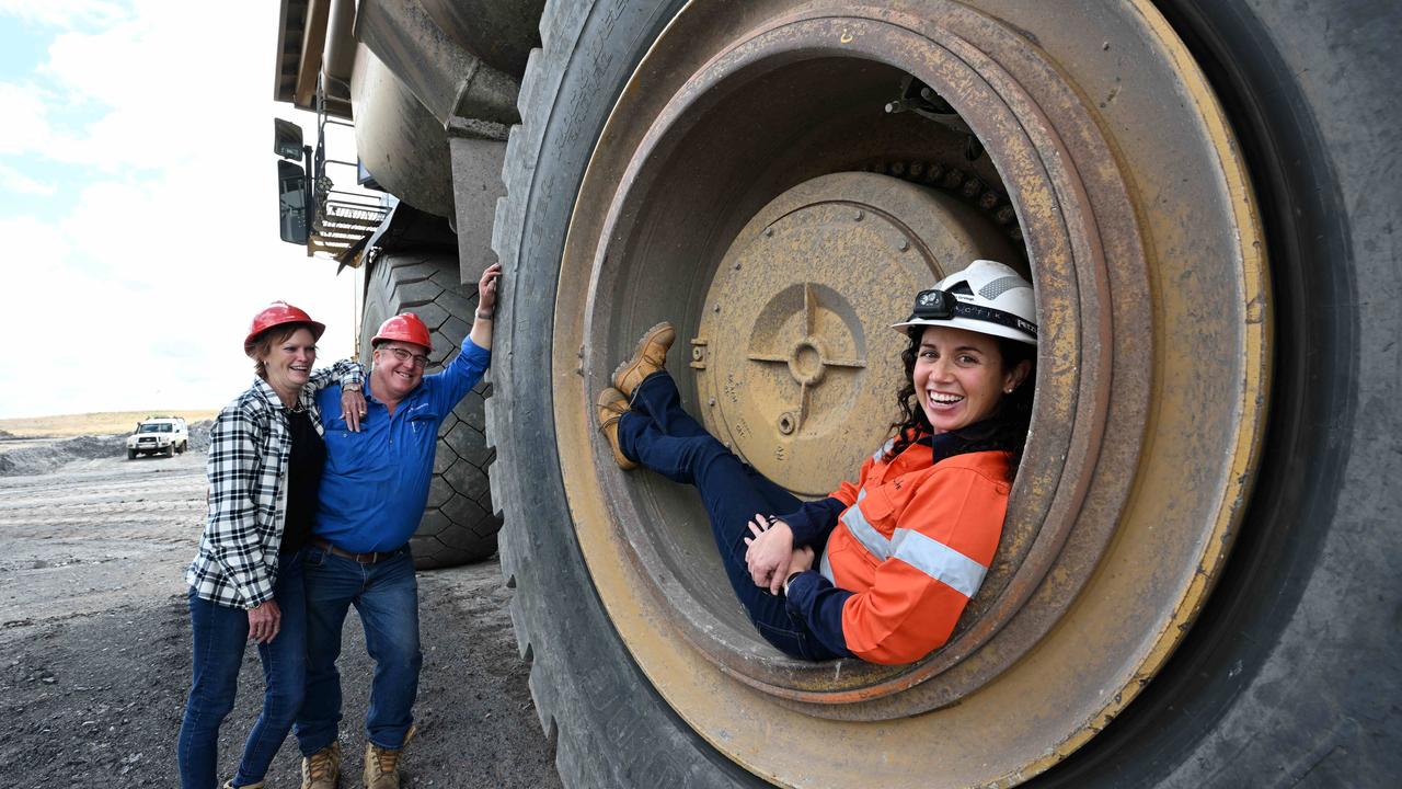 Tyre service people ensure that the tyres on the gargantuan trucks of the mines never fail.