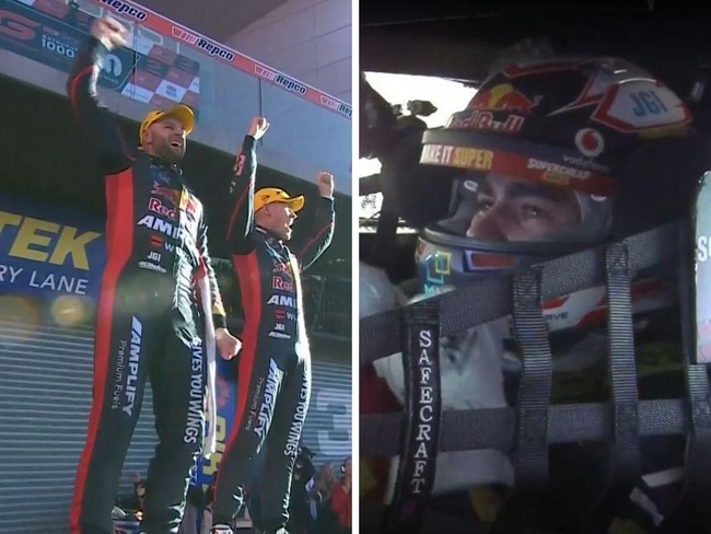 Shane van Gisbergen and Richie Stanaway win the Bathurst 1000.