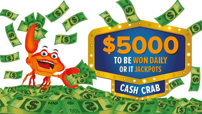 Get your entries in to nab your share of over $220,000 in our new Cash Crab promotion.