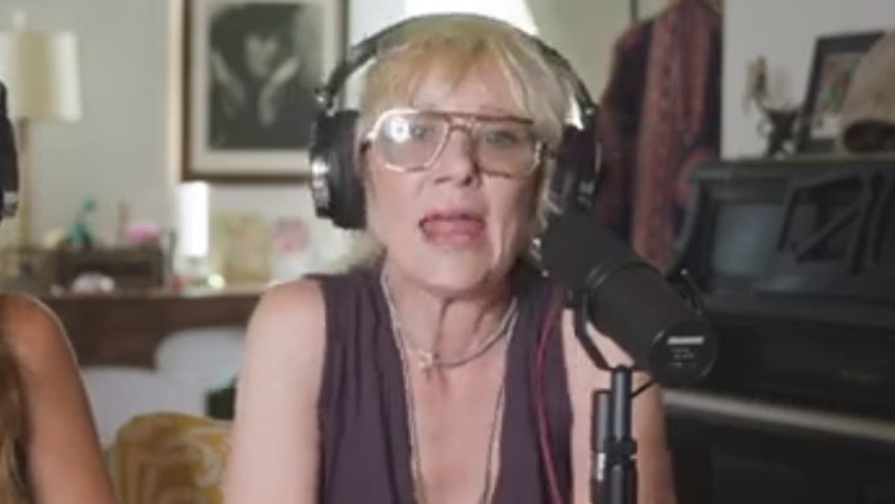 Anne Heche on a recent episode of her podcast.