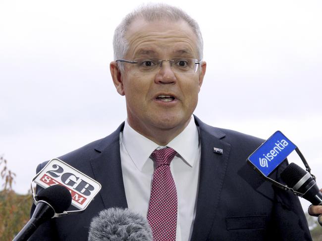 Australia's Treasurer Scott Morrison. Picture: AP