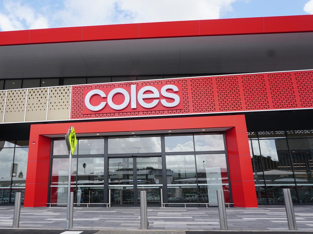 Coles will slash the price of hundreds of grocery items this year. Picture: Jessica Ball