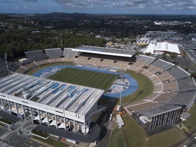 Queensland Sport and Athletics Centre, Mount Gravatt, the Premier’s preferred venue for the athletics at the 2032 Games.