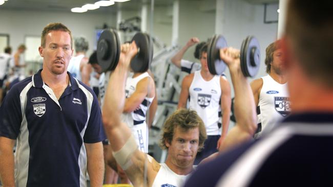 Robinson while at Geelong.