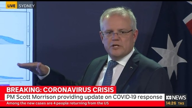 PM says a flat curve of CODVID-19 cases is the aim