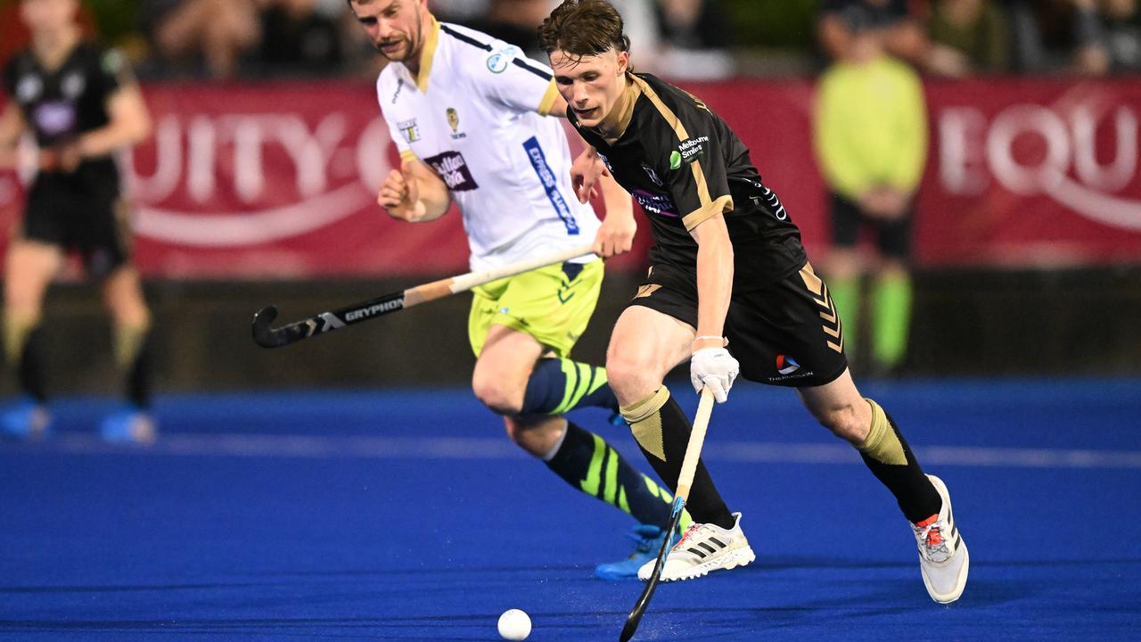 19-year -old Liam Henderson is a player to watch for the future at Hockey Club Melbourne. Picture: Morgan Hancock/Getty Images