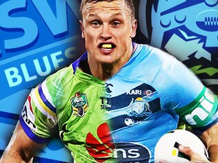 Jack Wighton of the Raiders, a Origin hopeful, via Dean Ritchie