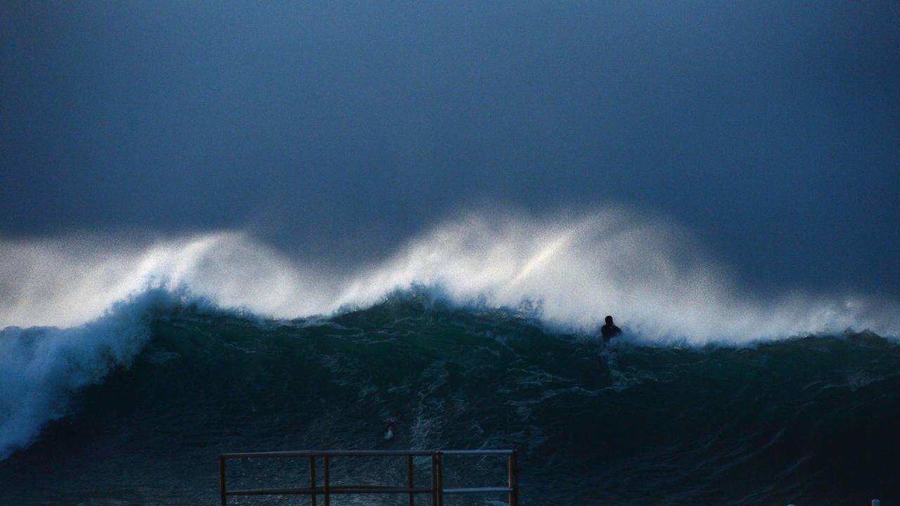 Sydney was battered by a large swell earlier this week. Picture: NCA NewsWire / Jeremy Piper