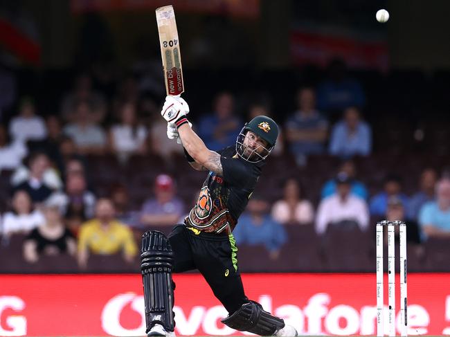 Matthew Wade leads by example at the SCG on Sunday night. Picture: Getty Images