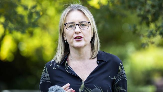 Minister for Transport Infrastructure, Jacinta Allan. Picture: Nicole Cleary