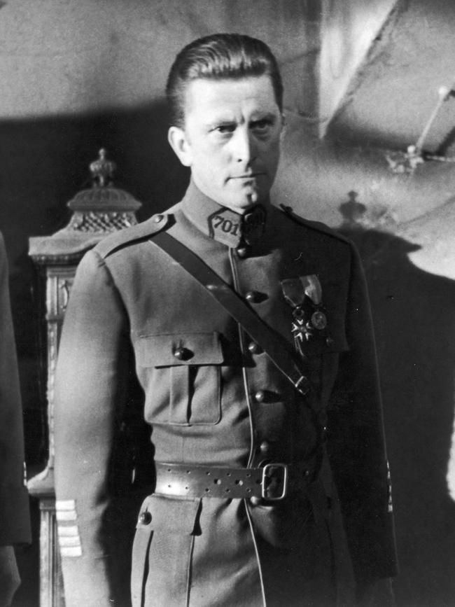 Kirk Douglas in Paths of Glory.