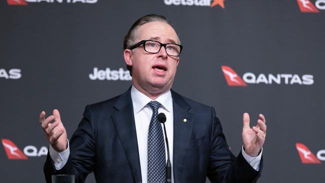 Qantas CEO Alan Joyce. Picture: Brent Winstone