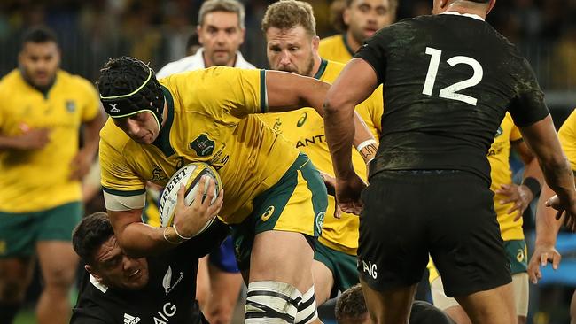 Adam Coleman had a strong game off the bench. Picture: Paul Kane/Getty Images