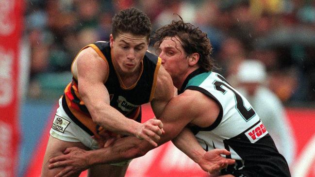 Former Crows captain Mark Bickley could be adding a Showdown Medal to his two premiership medallions.