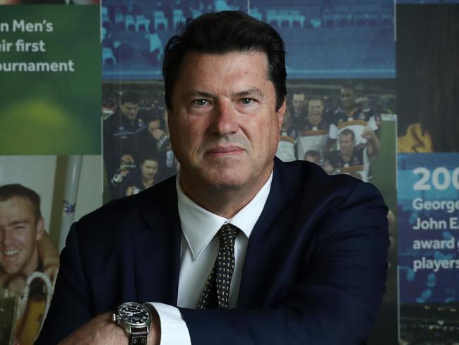 2/11/23: Exclusive interview with under pressure Rugby Australia chief Hamish McLennan. John Feder/The Australian.