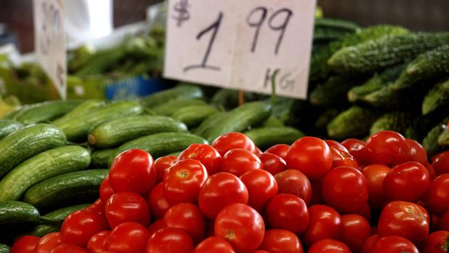 Perfection Fresh and Costa both have 5 per cent of the Australian fruit and vegetable wholesaling market, while Costa has 12.8 per cent of the Australian fruit growing market. Picture: NCA NewsWire/David Geraghty