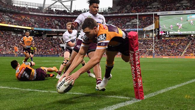 Corey Oates’ preference is to remain a Bronco. Picture: AAP