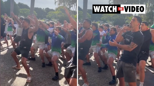 Warriors farewell their captain with haka