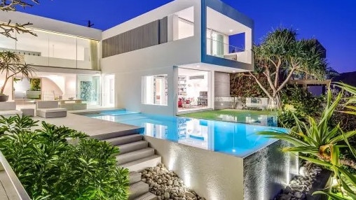 The couple bought this Sunshine Beach house in Noosa for $17m. File picture: Tom Offermann Real Estate.