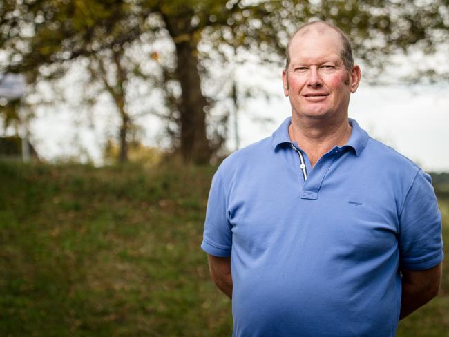 Ian Cougle was so anxious he couldn’t get out of bed. Picture: Eugene Hyland