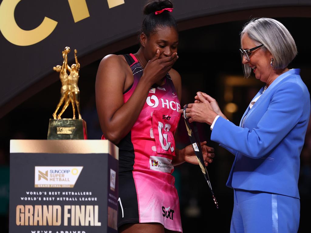 Ellis says they have a small window to get Super Netball right. Picture: Getty Images