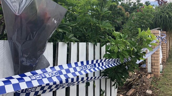 A 25-year-old driver ran off the road in Milne St, onto a footpath and through this fence.