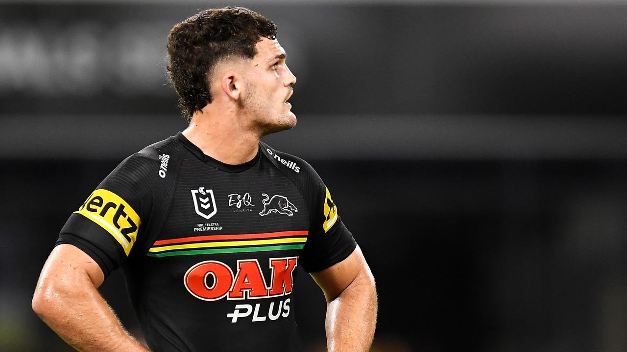 Nathan Cleary didn’t have his usual impact against the Rabbitohs.