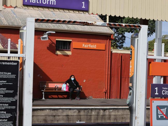 Train station in Fairfield.