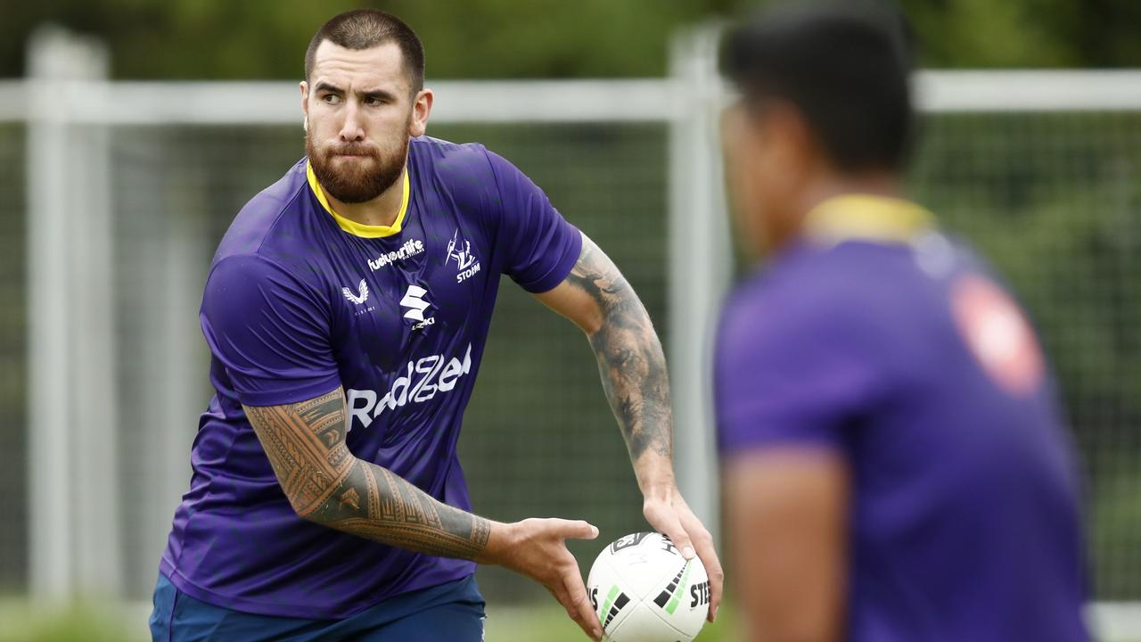 Nelson Asofa-Solomona has been welcomed back to the Storm fold. Picture: Getty Images