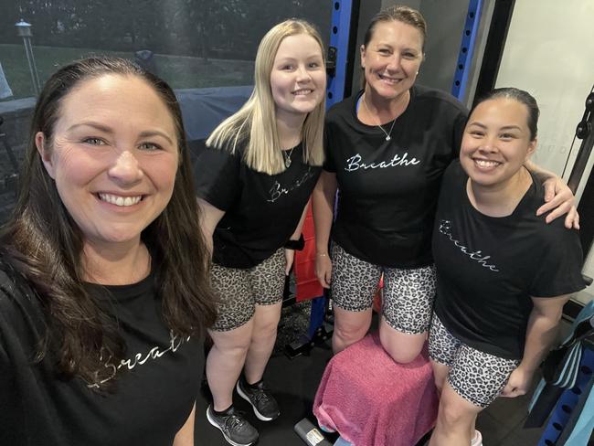 Lisa Price (far left) has been crowned Parramatta's best personal trainer for 2023.